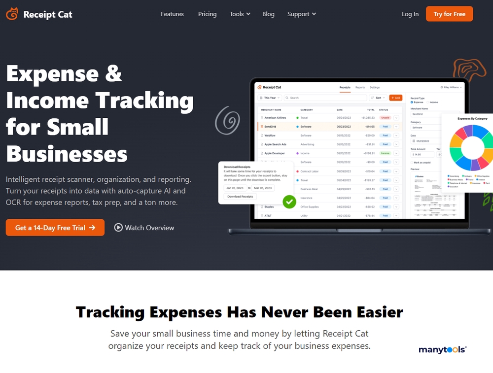Receiptcat 44 ai sales and advertising tools sites like receiptcat 