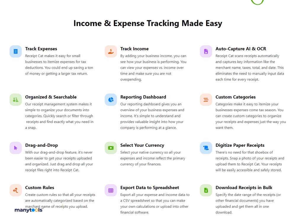 Receiptcat 44 ai sales and advertising tools sites like receiptcat 